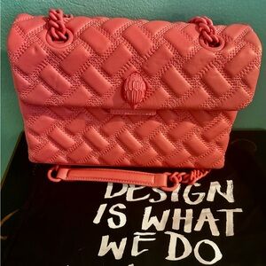 Kurt Geiger London pink Crossbody Bag with dust cover brand new no tags!